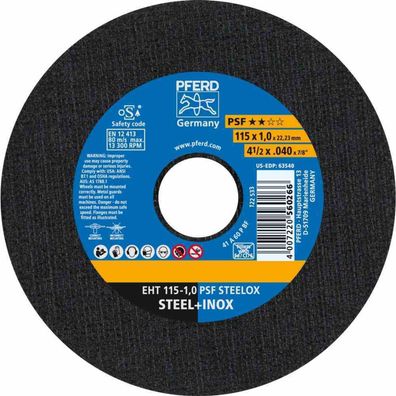 Trennscheibe PSF Steelox A60 Ø115x1mm Schruppscheiben Schleifscheiben Werkzeuge