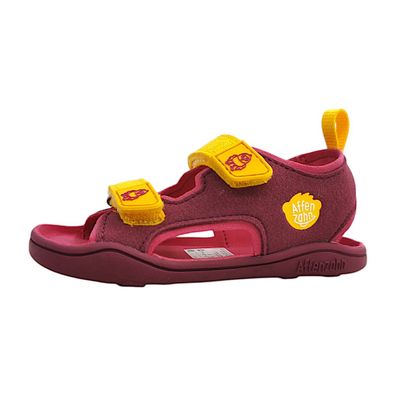 Affenzahn Sandale Vogel 00392-40010 Rot lila-gelb