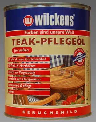 Wilckens Teak Pflegeöl 1L Holzschutz