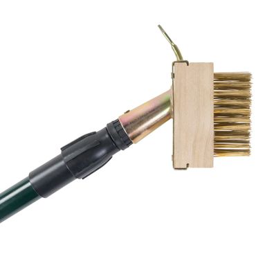 Unkrautfugenbürste mit Teleskopstiel Fugenkratzer Fugenreiniger Unkrautbürste