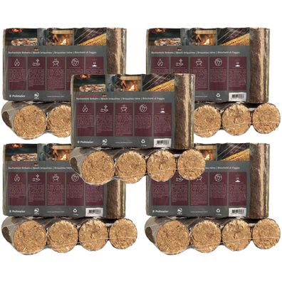 30kg Pollmeier Buchenholzbriketts Buchenbrikett Holzbriketts Brennholz Kaminholz