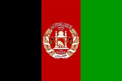 Afghanistan Flagge Aufkleber Sticker Fahne selbstklebend 5-60cm breit ES-FL-AFG