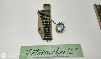 Märklin H0 1 x Weiche Links Elektrisch M-Gleis 5138