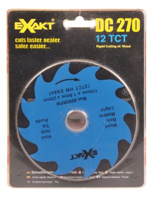 Original Ersatzsägeblatt Sägeblatt Handkreissäge Exakt DC270 Kreissäge Holz Alu