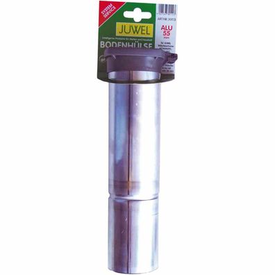 Alu-Bodenhülse 55mm für Wäschespinnen