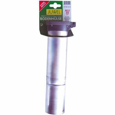 Alu-Bodenhülse 50 mm für Wäschespinnen