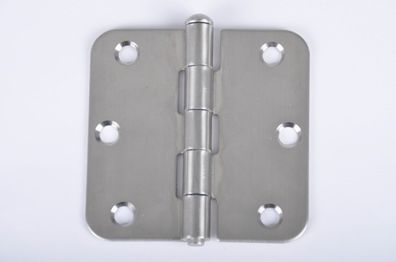 10 Stück Scharnier Edelstahl 76x76 mm Kistenbänder Torband Türband Möbelscharnier
