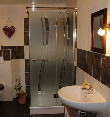 California Duschabtrennung Echtglas Duschkabine Dusche Glas Glasdusche Duschwand