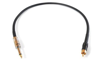 Sommercable -Galileo- HighEnd Kabel - Cinch auf 6,3mm Klinke - unsymmetrisch - OFC