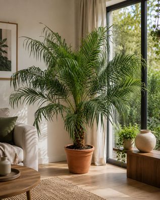 Zwerg Dattelpalme Phoenix Roebelenii 160-180 cm Zimmerpalme Exotische Palme