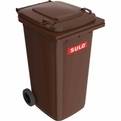 Kunststoff-Müllgroßbehälter braun 240 l Kunststoff