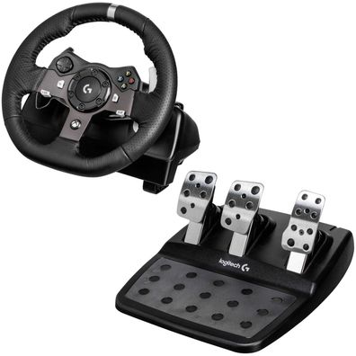 Logitech G920 Driving Force - Lenkrad- und Pedale-Set - kabelgebunden - für Microsoft