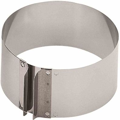 Tortenring mit Griffen "Pâtisserie" 7 cm Edelstahl