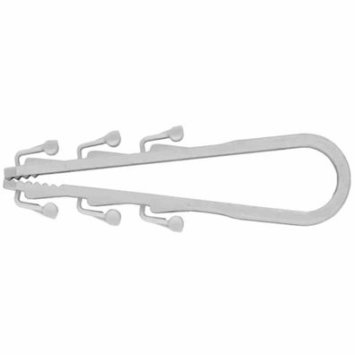 Steckfix + Leitungsschlaufe SF 100St Dübel Befestigungen Kabel Rohre TOP NEU