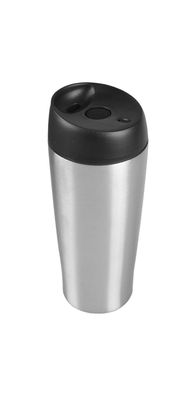 Edelstahl Thermobecher 0,4L mit Druckknopf Reisebecher Trinkbecher Kaffeebecher