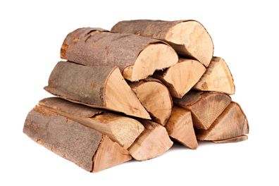 Kamin Brennholz ca. 7kg im Sack getrocknet 25cm Mischholz Kaminholz Feuerholz
