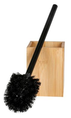 Toilettenbürstenhalter aus Bambus WC-Bürste Toilettenbürste Bürstenhalter