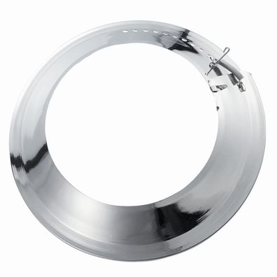 Ofenrohrrosette "Perfekt" bis 135 mm mit Feder, verstellbar
