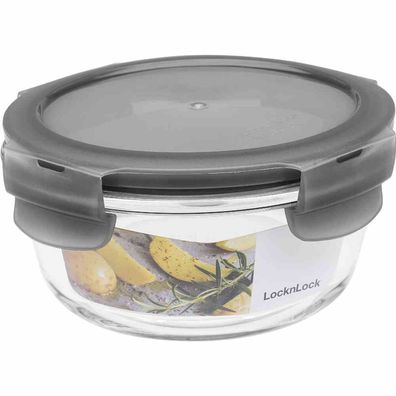 Box "Boroseal" 0,38 l rund Ø 13 x 6,5 cm, transparent