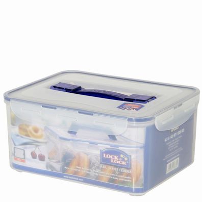 Vorratsdose rechteckig, 6,5 l mit Ablaufgitter und Tragegriff 295 x 230 x 138 mm