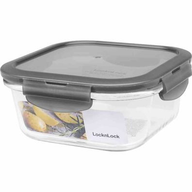 Box "Boroseal" 0,75 l quadratisch 15,5 x 15,5 x 6,9 cm, transparent