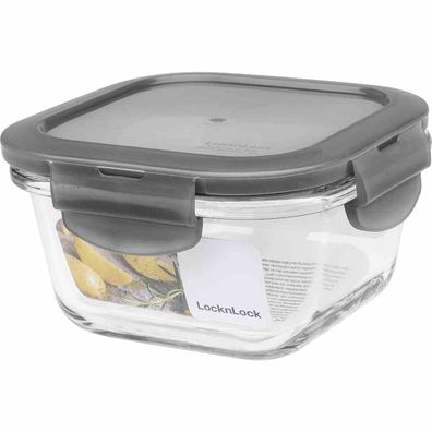 Box "Boroseal" 0,3 l quadratisch 12 x 12 x 6,5 cm, transparent