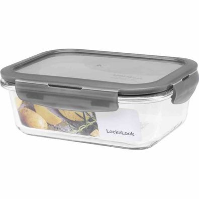 Box "Boroseal" 0,63 l eckig 17,5 x 13 x 6,4 cm, transparent