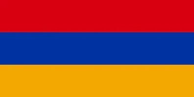 Armenien Flagge Aufkleber Sticker Fahne selbstklebend 5-60cm breit ES-FL-ARM