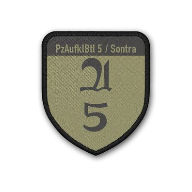 Patch PzAufklBtl 5 Sontra Panzer-Aufklär-Bataillon Kompanie Bundeswehr#21629