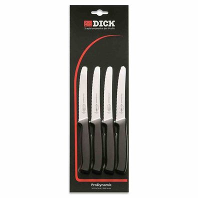 Allzweckmesser-Set Pro Dynamic 4tlg Wellenschliff Küchenmesser Messer Haushalt