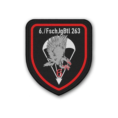 Patch 6-263 Spezialzug Fallschirmjäger-Bataillon Bundeswehr Zweibrücken #29195