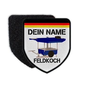 Patch Feldkoch Namen Hilfswerk Technik personalisiert Koch Küchenbulle #32078