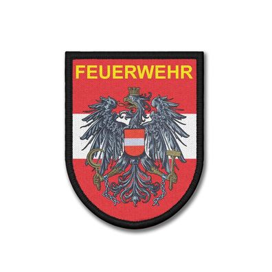 Patch Feuerwehr Österreich Wappen Tier Adler Brand NFS#37314