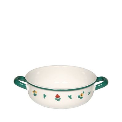 Riess Bol paysan Ø18cm 1,5Liter Country Gmundner Streublumen émail