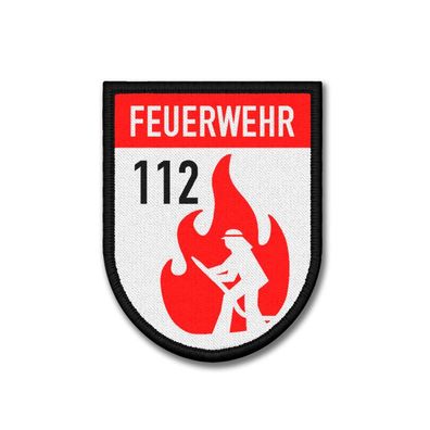 Patch Feuerwehr 112 Aufnäher#38912