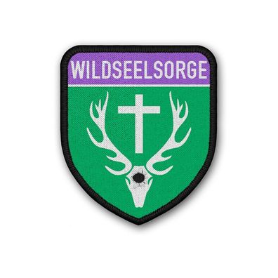 Patch Wildseelsorge Jäger Wild Jagdschutz Seelsorge Tier Notfall Fun #39007