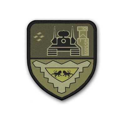 Patch FlaRgt 6 Tarn Flugabwehr Klett Uniform Wappen Flausch #41555