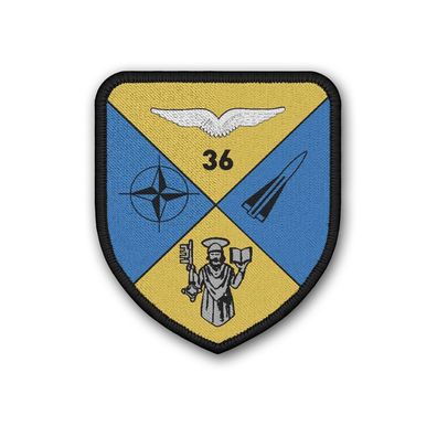 Patch FlaRakBtl 36 Flugabwehrraketen Flugabwehr Rakete Bataillon Wappen#41799