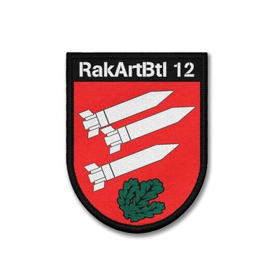 Patch RakArtBtl 12 Raketenartilleriebataillon Bundeswehr Raketen #41209