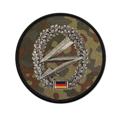 Patch BW Fernmelder Fm Barett Abzeichen Einheit Bundeswehr Patch Tarnung #20870