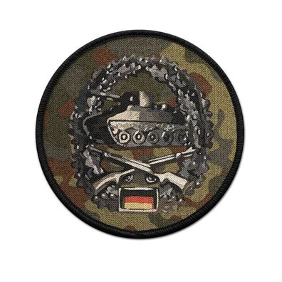 Patch Panzergrenadier PzG Barett Einheit Bundeswehr Aufnäher Tarnung #20889