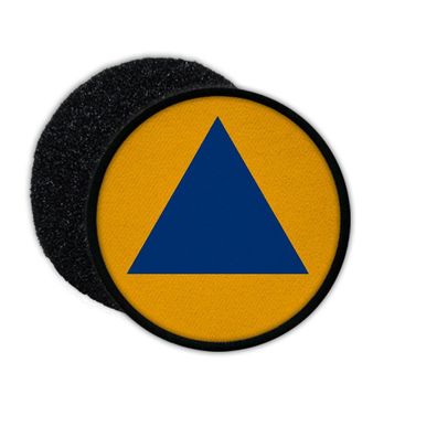 Patch Zivilschutz Deutschland Katastrophenschutz Wappen KatS Bunker blau #30071