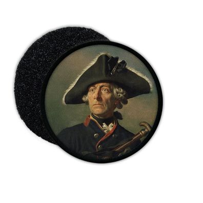 Patch Alter Fritz Friedrich der Große II Preußen König Vorbild Aufnäher #32930