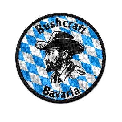 Patch Bushcraft Bavaria Ausrüstung Survival Abenteuer Outdoor Klett #36605