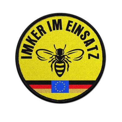 Patch Imker Deutschland Einsatz Biene Zucht Stock Honig #36816