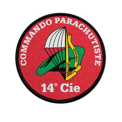 Patch 14 Cie commando parachutiste coy Belgische Armee Aufnäher #38672
