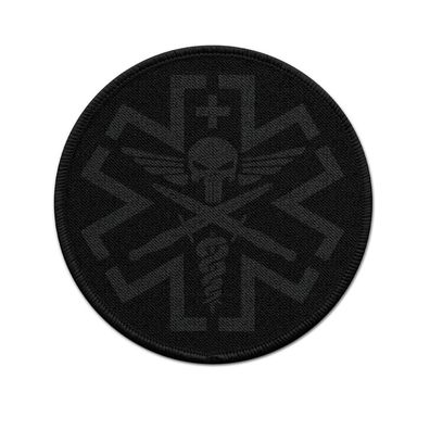 Patch Rund Combat Medic Night Tarn Paramedic Rettungssanitäter Militär #38695