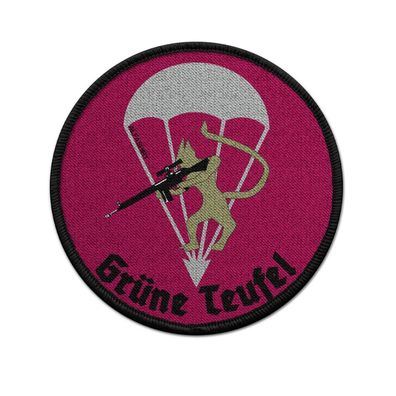 Patch Grüne Teufel Bordeaux Fallschirmjäger Bundeswehr Aufkleber G3 ZF #38921