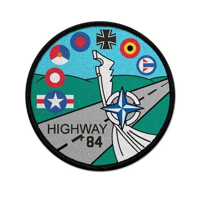 Patch Nato Highway 84 Manöver Autobahn Notlandeplatz Jabo 43 Viking #40106