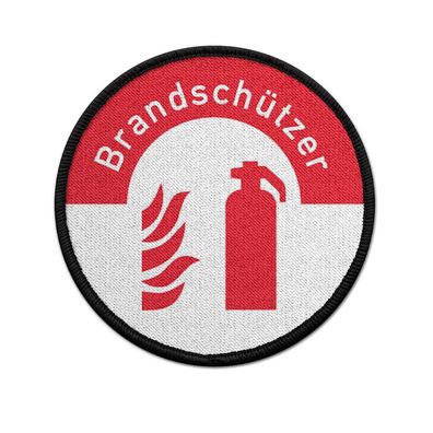Patch Brandschützer Brandschutz Sicherheit Sofortmaßnahmen Notfällen 75mm #40757